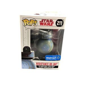 Funko POP! Star Wars The‎ Last Jedi Resistance BB Unit #211 Walmart Exclusive